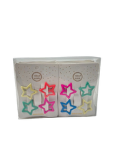 Lve Clame Par Colorate Stelute 9-14 20buc/set 100/bax